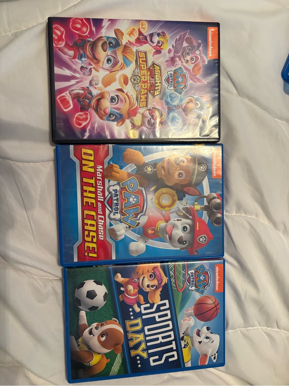 PAW Patrol Kids DVD Bundle - Bright Blue & Multicolor Covers